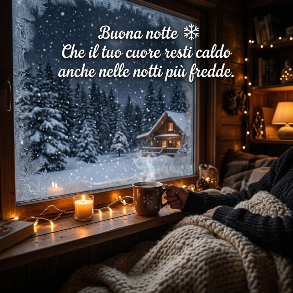 Che il tuo cuore resti caldo anche nelle notti più fredde