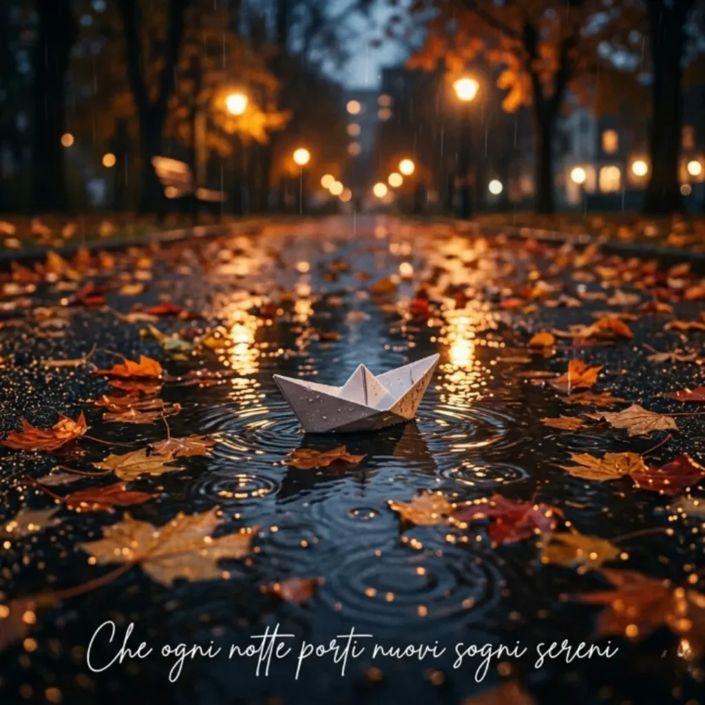 Che ogni notte porti muovi sogni sereni