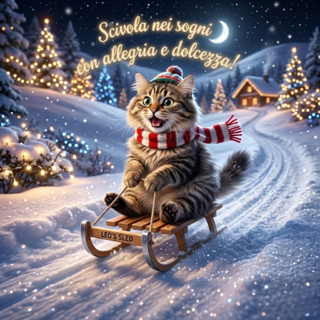 Scivola nei sogni con allegria e dolcezza