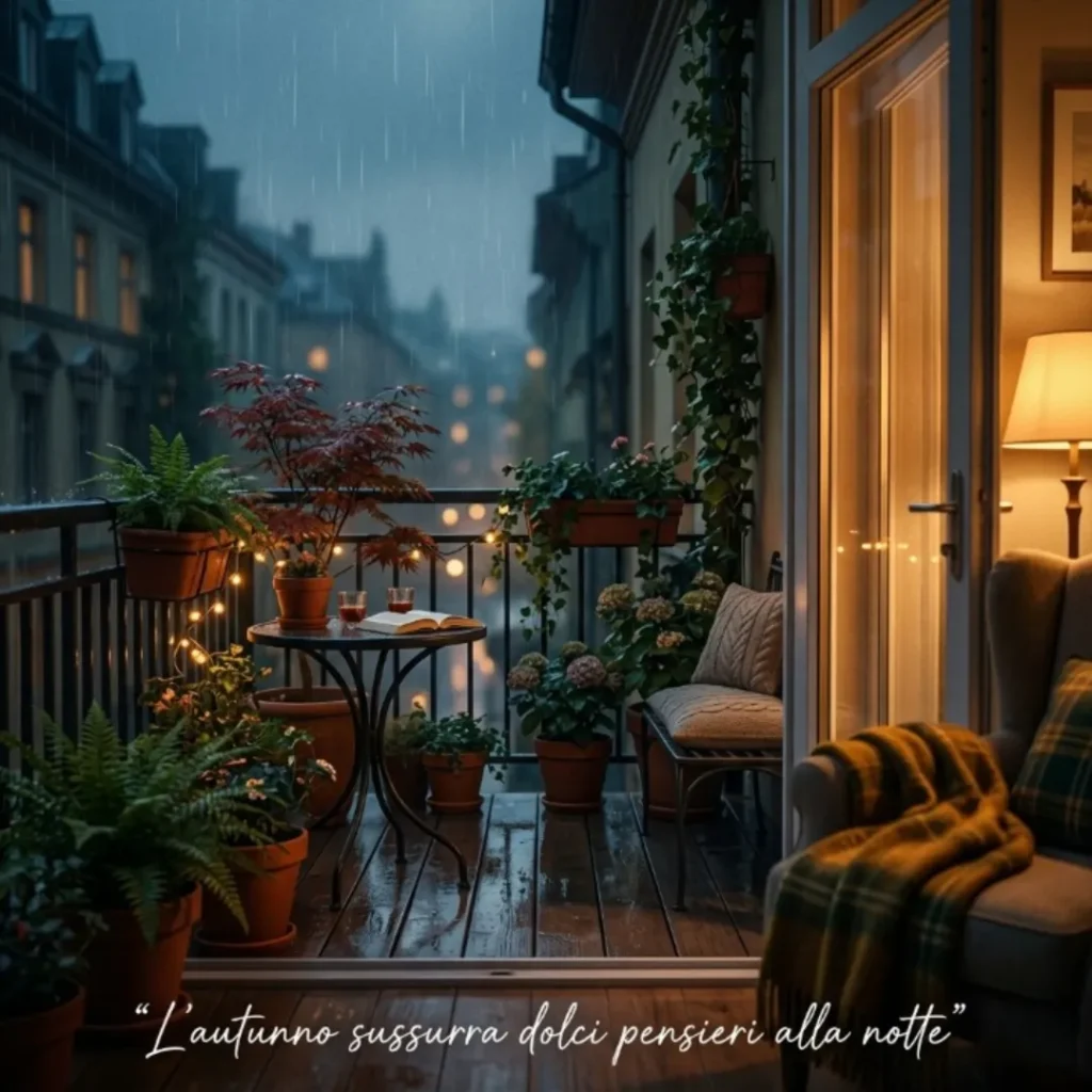 l'autunno sussurra persieri alla notte