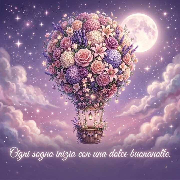 “Ogni sogno inizia con una dolce buonanotte.”