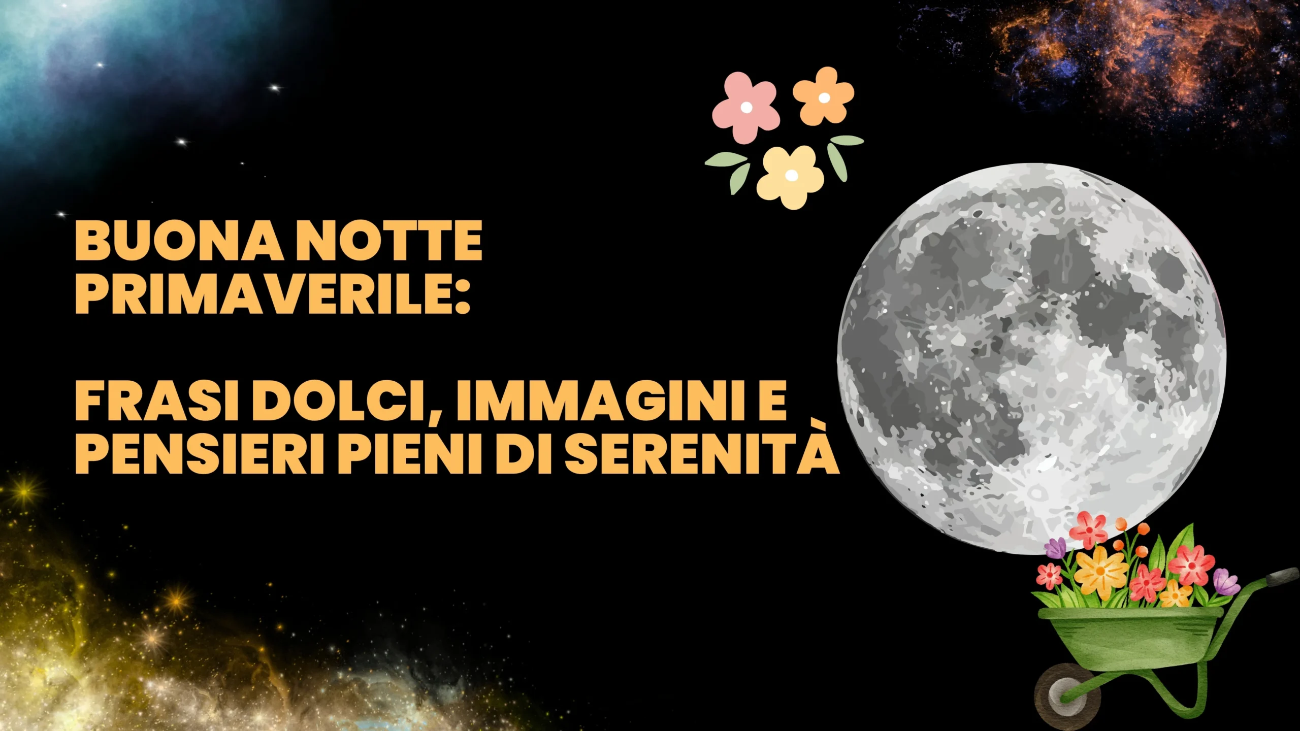 Buona Notte Primaverile_ Frasi Dolci, Immagini e Pensieri Pieni di Serenità
