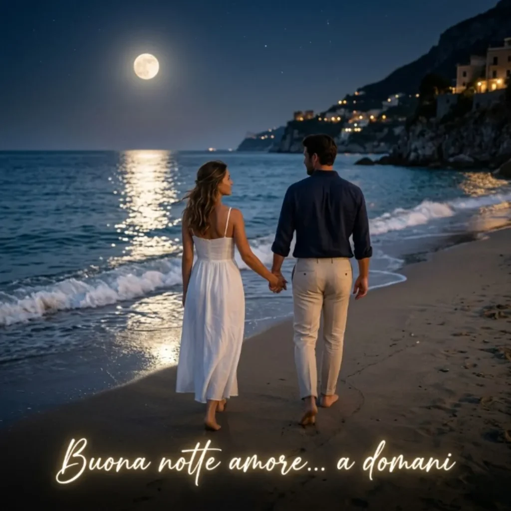 “Buona notte amore… a domani