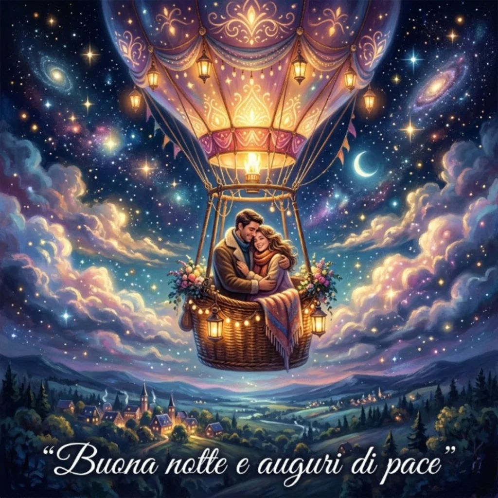 Buona notte e auguri di pace