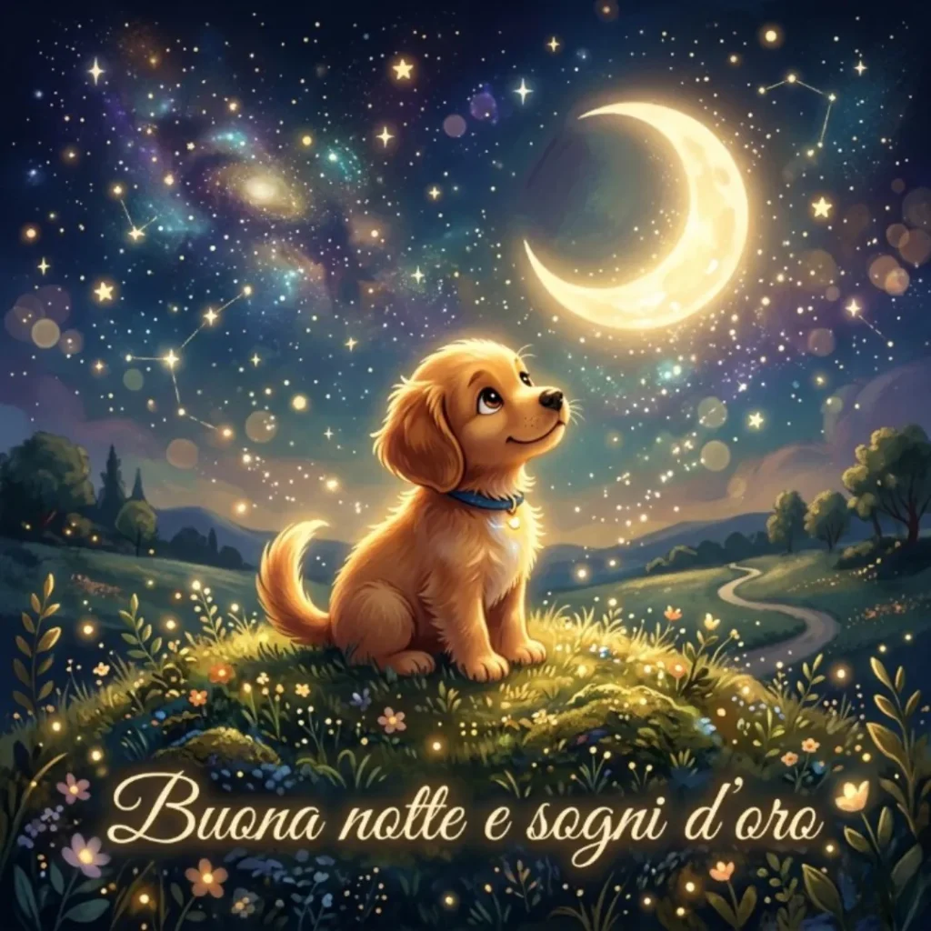 “Buona notte e sogni d’oro”