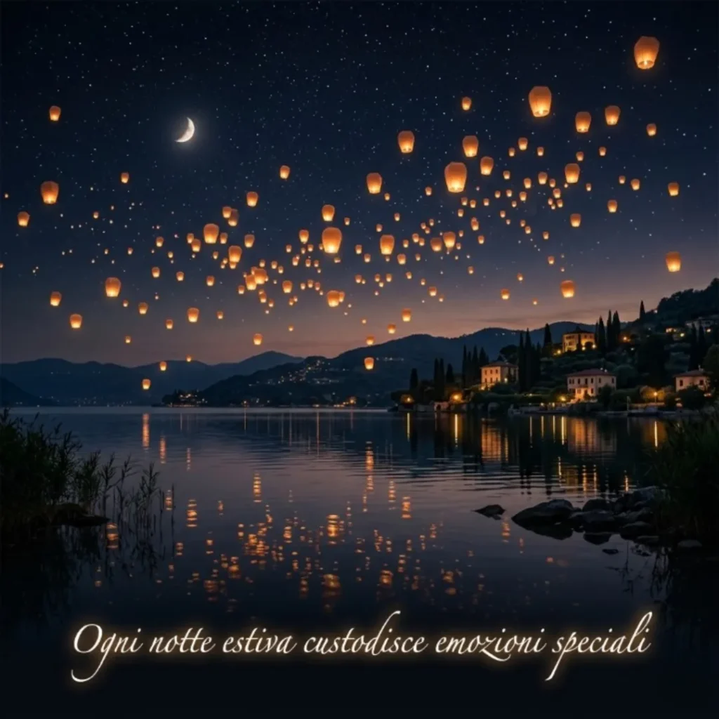 “Ogni notte estiva custodisce emozioni speciali