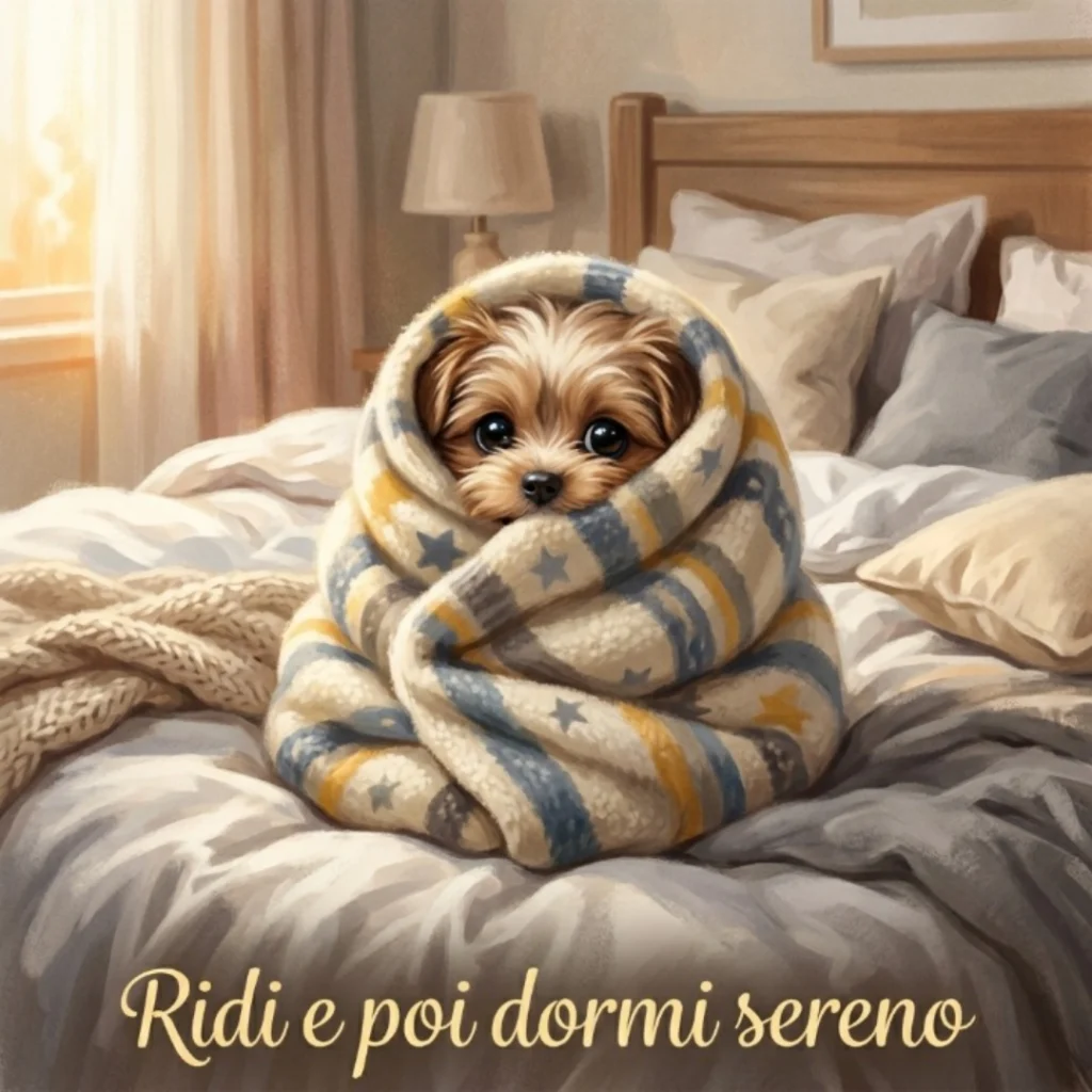 Ridi e poi dormi sereno