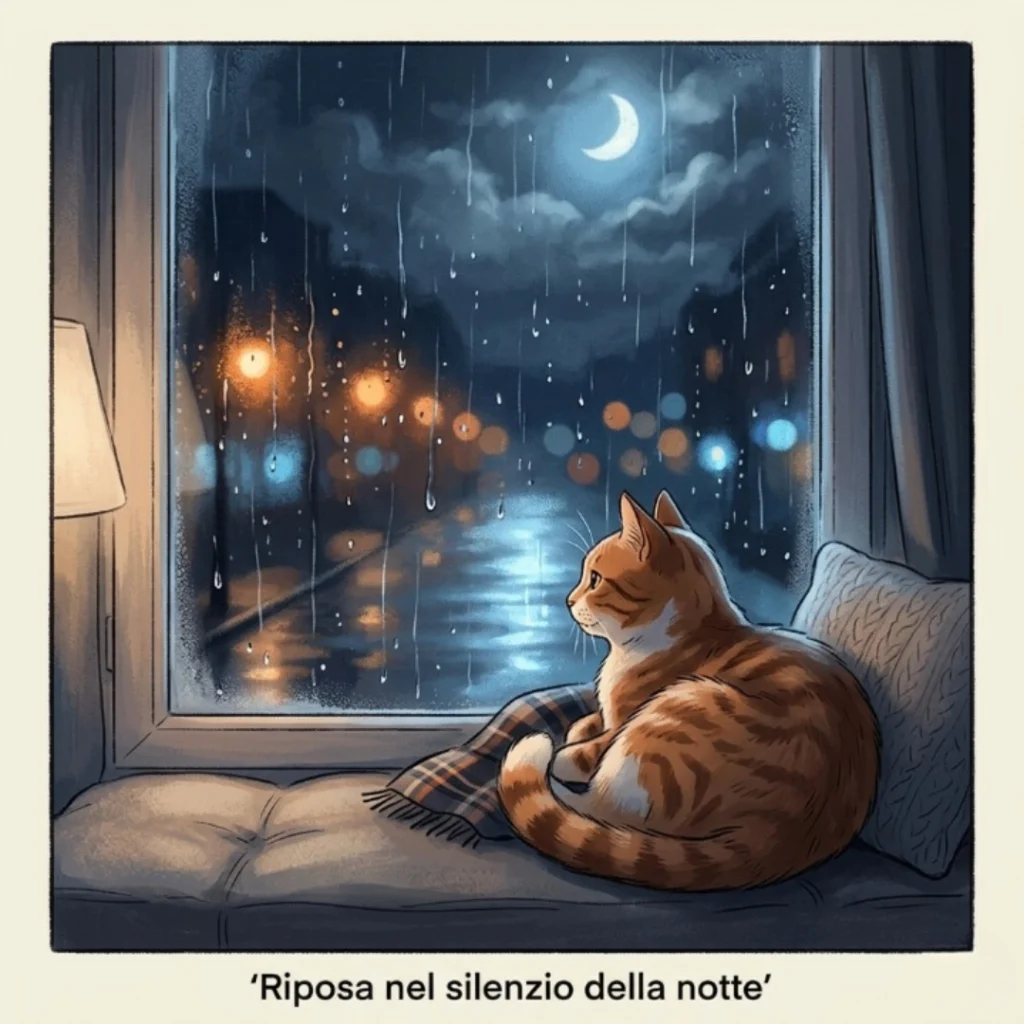 Riposa nel silenzio della notte