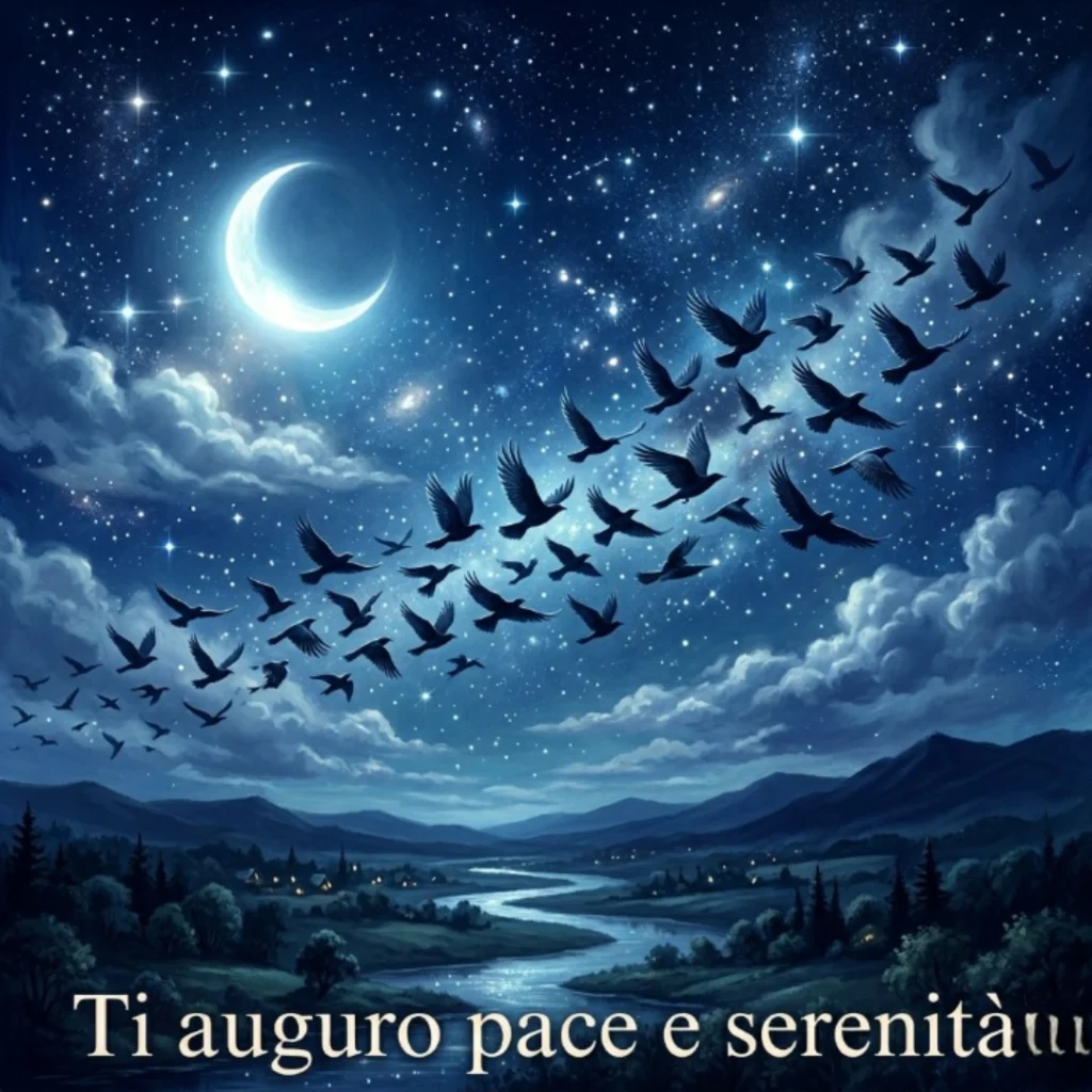 Ti auguro pace e serenita